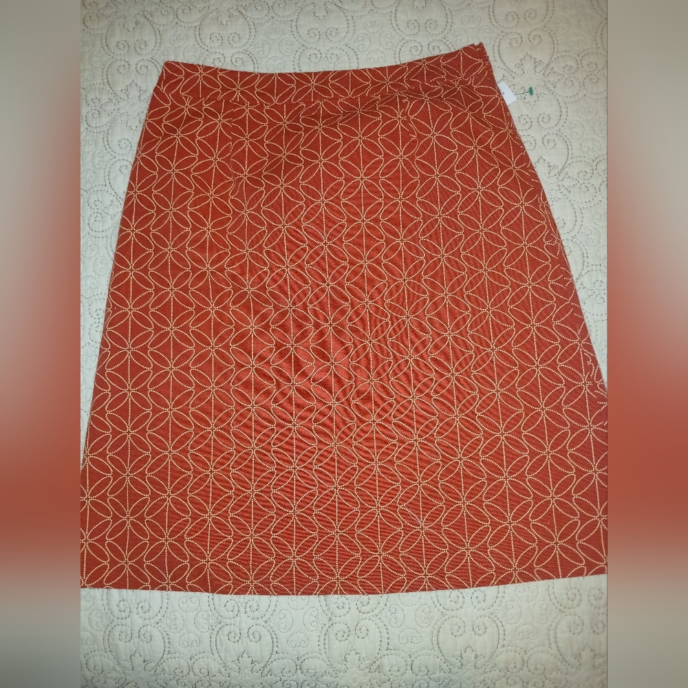 Boden ALine Knee Length Skirt Size 10R